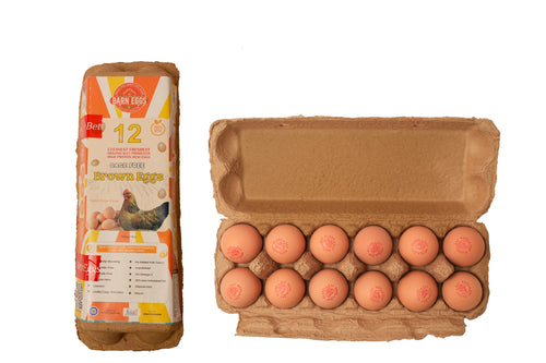 Herb Enriched Cage-Free Brown Eggs | 100% Organic | 30% Less Cholesterol