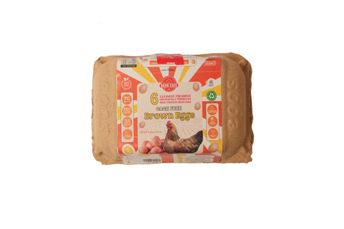 Herb Enriched Cage-Free Brown Eggs | 100% Organic | 30% Less Cholesterol